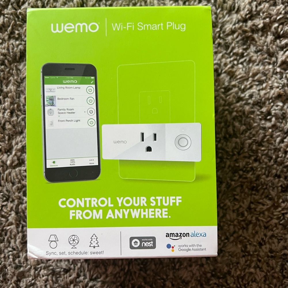 Wemo Wi-Fi Smart Plug